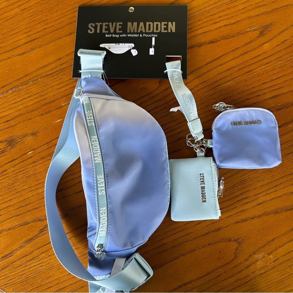NWT Steve Madden Belt bag with wristlet and pouches